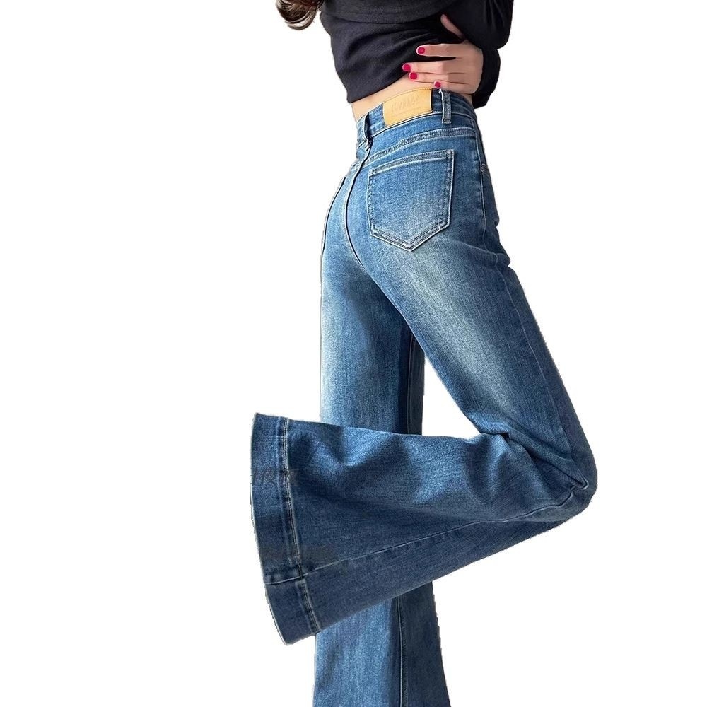 Women's Narrow Wide-leg Skinny Jeans - Image 6