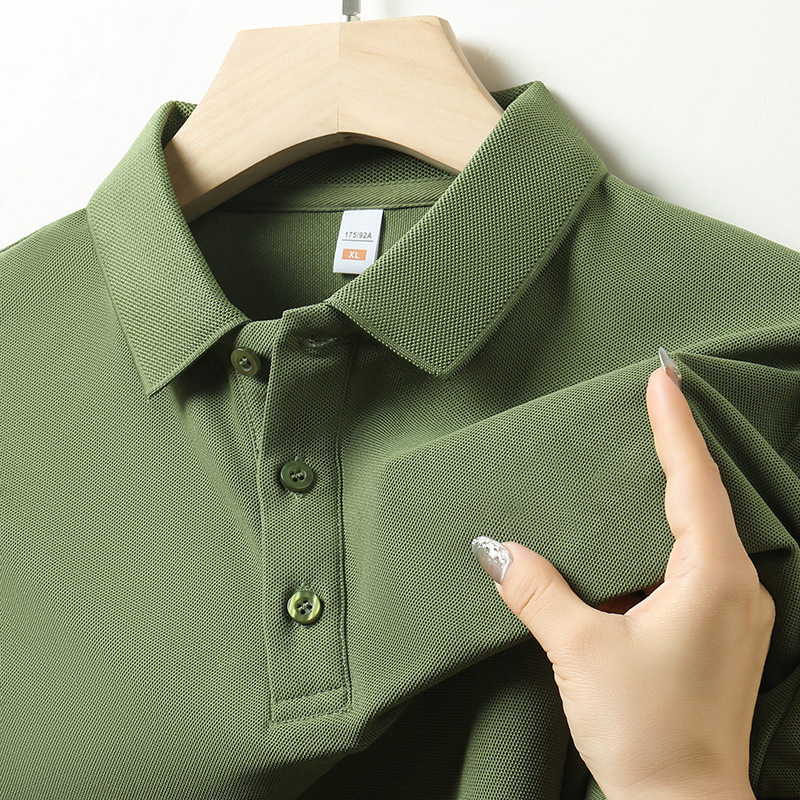 Men's Lapel Short Sleeve Business Half Sleeve - Image 8